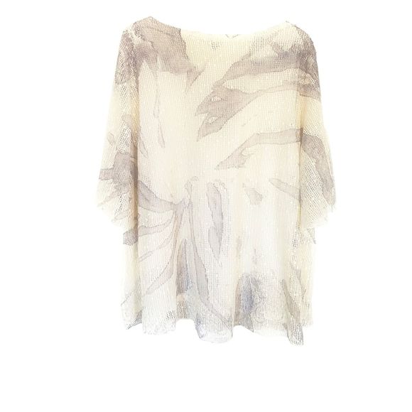 CoCo + Carmen MeshTop lined Short Sleeve Sz Xl - Picture 7 of 7